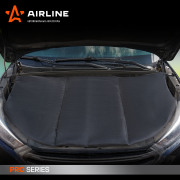 AIRLINE ADAT001 Утеплитель для двигателя PRO, стеклоткань (260г/м2), цвет черный, 130*90 см (ADAT001)