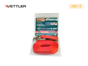 Vettler LGSH512PE Стяжка крепления груза (крюк) 12м х 50мм 5т VETTLER