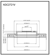 ALLIED NIPPON ADC2721V
