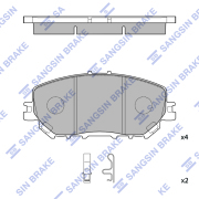 Sangsin brake SP4489