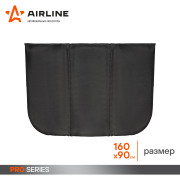 AIRLINE ADAT003 Утеплитель для двигателя PRO, стеклоткань (260г/м2), цвет черный, 160*90 см (ADAT003)