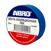 ABRO ET91220BLR Изолента 19 мм*18.2 м &quot;ABRO&quot; (синий)