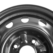 GANZ GRN15057 ДиCк штампованный 15x6 4x114.3/66.1 ET45 GRN15057 Black NISSAN PRIMERA (EQ) / TRAVELLER / ALMERA (EX UK)