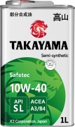 TAKAYAMA 605590 Масло моторное синтетика 10W-40 1 л.