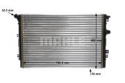 Mahle/Knecht CR2032000S Радиатор охлаждающей жидкости