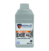 NOMAD LUBRICANTS 6290360901893 Nomad Brake Fluid DOT 4 (тормозная жидкость синтетическая) 0,5л