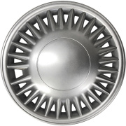 Star S1419 Колпаки декоративные (на пруж.) R-14 Комаро серебристый (к-т 2 шт)