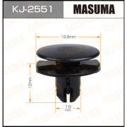 Masuma KJ2551 Клипса (пластиковая крепежная деталь)