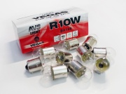 AVS A78186S Лампа галогеновая AVS R10W BA15S 12V 5W 1шт.