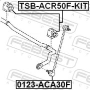Febest TSBACR50FKIT Втулка переднего стабилизатора комплект