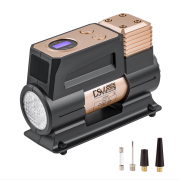 DSV 224000 Компрессор &quot;DSV&quot; Smart, с LED фонарем 45 л/мин 12В с цифр. маном, сумкой , золотой 224000
