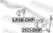 Febest LRSBDIIIF Втулка переднего стабилизатора