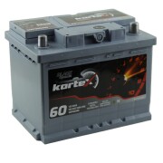 KORTEX SMF560408 Батарея аккумуляторная 60А/ч 550А обратная полярн. стандартные (Европа) клеммы