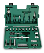 SATA 09501 Инструмент (набор)  26пр. Комбинированный (Metric) пласт.кор.