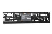LECAR LECAR000070408 Рамка под номерной знак черная чистая с вкладышем