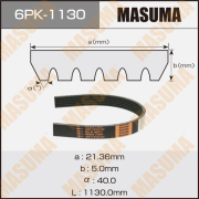 Masuma 6PK1130 Ремень привода навесного оборудования