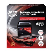 AVS A78471S Зарядное устройство для автомобильного аккумулятора AVS BT-1206T (6A) 6/12V