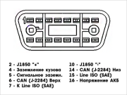 ВЫМПЕЛ 3060 Коннектор OBD II mini