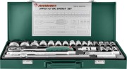 Jonnesway S04H4724S Набор головок торцевых 1/2&quot;&quot;DR, 8-34 мм, 24 предмета