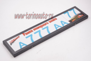 Torino HJPF001CA Рамка для ГОС. номерного знака HJ-PF-001CA карбон (нержавеющая сталь, класс ПРЕМИУМ) &quot;TORINO