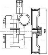 LUZAR LPS1102 Насос ГУР