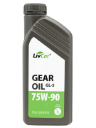 LivCar LCGOL7590001 Масло трансмиссионное cинтетика LIVCAR GEAR OIL GL-5 75W90 1 л.
