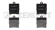 Zekkert BS1165 Колодки тормозные дисковые задние
