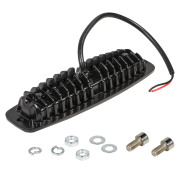 AIRLINE ALED007 Фара светодиодная прямоугольная врезная, 6LED, рассеянный свет, 18Вт, 185х60х35мм, 12/24В, PLUS