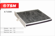 TSN 97938K Фильтр салона угольный