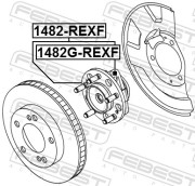 Febest 1482GREXF Ступица передняя