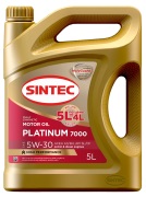 SINTEC 600274 Масло моторное 5W-30 синтетика 5 л.