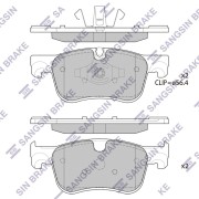 Sangsin brake SP4209