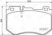 Trialli PF4148 Колодки торм. для а/м Mercedes C (W205) (14-) диск. перед. т/с AMG (в компл. с датчиком) (PF 4148)