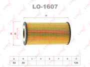 LYNXauto LO1607 Фильтр масляный