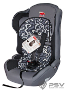Little Car 125784 Автокресло детское 9-36кг. Little Car Comfort лабиринт-серый