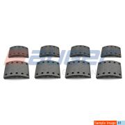 AUGER 92975 Комплект тормозных башмаков