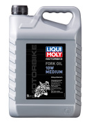 LIQUI MOLY 1606 LiquiMoly Синт. масло д/вилок и амортиз. Motorbike Fork Oil Medium 10W (5л)