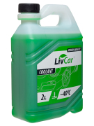 LivCar LCA40002G Антифриз LIVCAR COOLANT -40 зеленый 2л