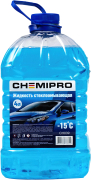 CHEMIPRO CH039 Жидкость для стеклоомывателя зимняя! 4L готовая -15°С, изопропиловая