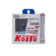 KOITO P0755W H7 12V 55W (100W) 4200K, упаковка 2 шт.