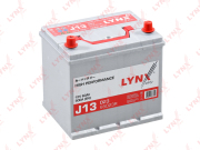 LYNXauto J13 Аккумулятор 60 Ah, 500 A, прямая, 232x173x225, JIS