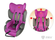 Little Car 122077 Автокресло детское 9-36кг. Little Car LB-509 сиреневый