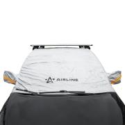 AIRLINE ADCT002 Чехол-тент на лоб.стекло и перед.окна авто, защитный (130*140*52 см) универсал., серый (ADCT002)