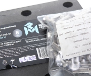 MEGAPOWER Automotive 35033011 Накладка тормозной колодки КАМАЗ-6520,6560 (13-) сверленая расточен. компл. 8шт. с заклеп. MEGAPOWER