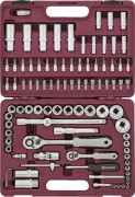 THORVIK UTS009412 Набор инструмента универсальный 1/4&quot;&quot;, 1/2&quot;&quot;DR с головками торцевыми 12-гранными, 94 предмета