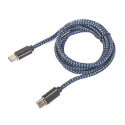 ARNEZI A0605034 Дата-кабель зарядный Type C/Type C (1 м, 3А) в оплетке, Fast Charge
