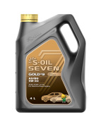 S-Oil E107768 Масло моторное синтетика 5W-30 4 л.