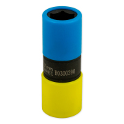ARNEZI R0300390 Головка ударная 1/2&quot;&quot;DR 6-гр. 17-19 мм Cr-Mo двусторонняя для колесных дисков
