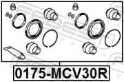 Febest 0175MCV30R Ремкомплект суппорта тормозного заднего (на обе стороны)