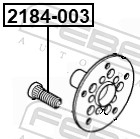 Febest 2184003 Шпилька колёсная